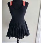 Aerie Offline By  Black Dress With Orange‎ Straps S/P Nylon & Elastane NWOT Photo 3