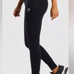 Gymshark High-Waisted Joggers - Black - Size Small Photo 0