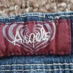 Angels Dark Denim Blue Jean Shorts Size 16 Photo 2