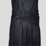 Perceptions  black evening dress with gold sparkle! Photo 7
