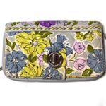 Vera Bradley  Water Color Wristlet ID Zip Around All In One Turn Lock Wallet Photo 0