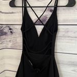 Lulus Black Strappy Backless Skater Dress Photo 5