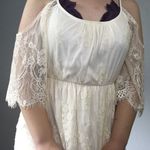 Buckle  Cream Lace Off Shoulder Dress Size Medium Photo 4