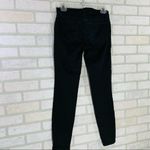 J Brand Zoey Triple Zip Skinny Jeans in Jett 25 Photo 7