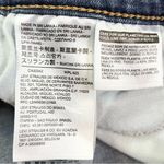 Levi's Women’s Mid-Rise Mid Length Blue Denim Jean Shorts 28 Photo 8