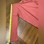 Piko  1988 Size S Oversized Rust Orange V-Neck Drop Shoulder Bamboo Spandex Shirt Photo 4