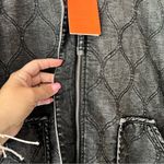 Knox Rose ‎ quilted zip up jacket SIZE SMALL NEW charcoal grey Photo 3