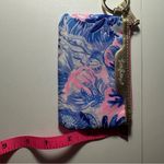 Lilly Pulitzer  Wallet Shade Seekers Zip‎ ID Case Gold Tone Keychain Card Holder Photo 4