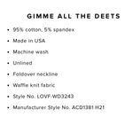 Lovers + Friends  Black Knit Kacy Mini Dress Size XL Photo 7