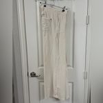 Pilcro  Women's Wide Leg Corduroy Pants in Cream Photo 3