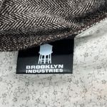 Brooklyn Industries Tweed Shorts Sz 4 Preppy Dark Academia Leather Herringbone Brown Photo 10