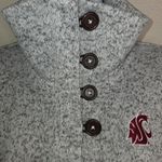 Champion Elite Washington State Cougars Knit Pullover Sweatshirt Size Medium Photo 3