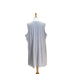Alfani  Faux Suede Dress Gray Size 24W NWT Plus Size Minimalist Coastal Boho Cute Photo 9