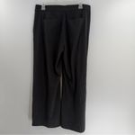 Athleta Tribeca Crop Pants wide leg black size 6 work travel stretch pockets Photo 2