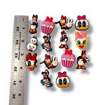 Disney Daisy Duck Croc Charm Shoe Charm Jibbitz (14 Charms) K Photo 2
