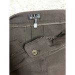 Nicole Miller  Chocolate Brown High Rise Wide Leg Dress Pant Photo 3