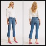 Veronica Beard 💕💕 Carolyn High-Rise Baby Boot Jeans Pacific Blue 31 NWT Photo 1