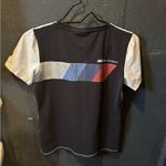 Women’s BMW Motorsport Black and White Short Sleeve Shirt Photo 5