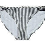 Aerie  Bikini Bottoms Striped Ruffle Gingham Trim Womens Size L Photo 0