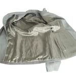 Vintage Bicci Florine Watcher Blazer Womens 4 Wool Mother Of Pearl Buttons Green Photo 5