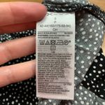 Gap  Black White Polka Dot Smocked Bodice Spaghetti Strap Mini Dress Size Small Photo 6