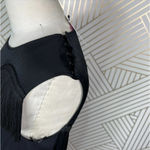 Stella McCartney  Fringe Trimmed Sleeveless Top Black Size‎ 36 / US 0-2 Photo 5