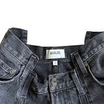 AGOLDE  Pieced Angled Shorts in Shambles Photo 6