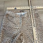J. McLaughlin  Lexi Five Pocket Leopard Print Skinny Tapered Jean Size 2 Photo 2