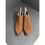 Frye Brown  Sacha Moto Shortie‎ Leather Suede Bootie Brown Western Boho Size 7 Photo 1
