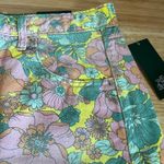 Wild Fable Women's Multicolor Floral Print High Rise Jean Shorts - Size 14 -NWT Photo 3