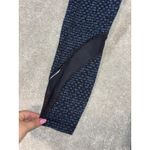 Lululemon  Womens Inspire II Yoga  Leggings  Black Blue‎ Zipped Pockets SIZE 4 Photo 1