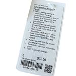 Lululemon  6 Align Tank Top Diamond Dye Tidewater Teal Graphite Grey Padded NWT‎ Photo 3