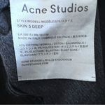 Acne Studios  Skin 5 Deep  Blue Skinny Jean Size 28 28X27.5 Photo 8