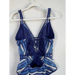 Becca by Rebecca Virtue Driftwood Crochet Show & Tell Plunge Women’s Size Large Photo 14