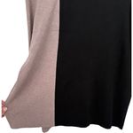 Chico's  ECOVERO‎ Neutral Colorblock Turtleneck Sweater Black Tan Size XXL Photo 7