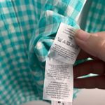 J.Crew  Women's Shirt Size 14 Boy Fit Button Down Oxford Blue White Gingham Photo 3