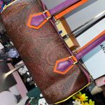 ETRO Paisley Papillon Shoulder Bag with Vibrant Accents Purple Photo 10