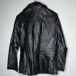 Vintage Milan Black Leather‎ Jacket Size XL Photo 5