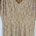 Old Navy  Dress XXL Tall Waist Defined Sleeveless Tie Shoulder Smocked Mesh NEW Photo 10