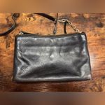 Henri Bendel ‎ Vintage Black Leather Purse OS Photo 1