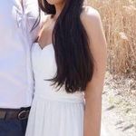 Lulus Long White Dress Maxi Photo 0