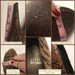 Stuart Weitzman BROWN & BLACK LEATHER ANIMAL PRINT SNAKESKIN EMBOSSED HEELS (9) Photo 14