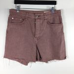 Rag and Bone Maya High-Rise Shorty Shorts Light Plum Size 31 Photo 7
