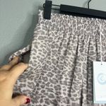 NWT Calme by Johnny Was Relaxed Fit Pant Pull On Leopard Organic Gauzy Cotton XS Photo 3