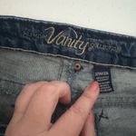 Vanity Premium Womens 32x33” embroidered Bootcut Jeans Low Rise GUC Blue Size 32 Photo 8