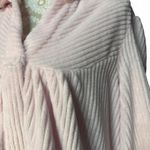 Collections Etc Pastel Pink Velour Lounge Jacket Oversized Cozy Soft Girly M Size M Photo 2