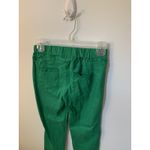 Umgee Pants Womens Size Medium Pull On Moto Skinny Zip Ankle Green Stretch Photo 3