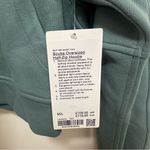 Lululemon  Scuba Oversized 1/2 Zip Hoodie Tidewater Teal Size M/L Photo 5
