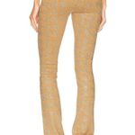 retrofete Desiree Pants in Caramel Silver Houndstooth Medium New Womens Knit Tan Photo 12