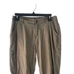 Khombu ‎ Women's Size Small Green Cargo Outdoor Cropped Pants Photo 1